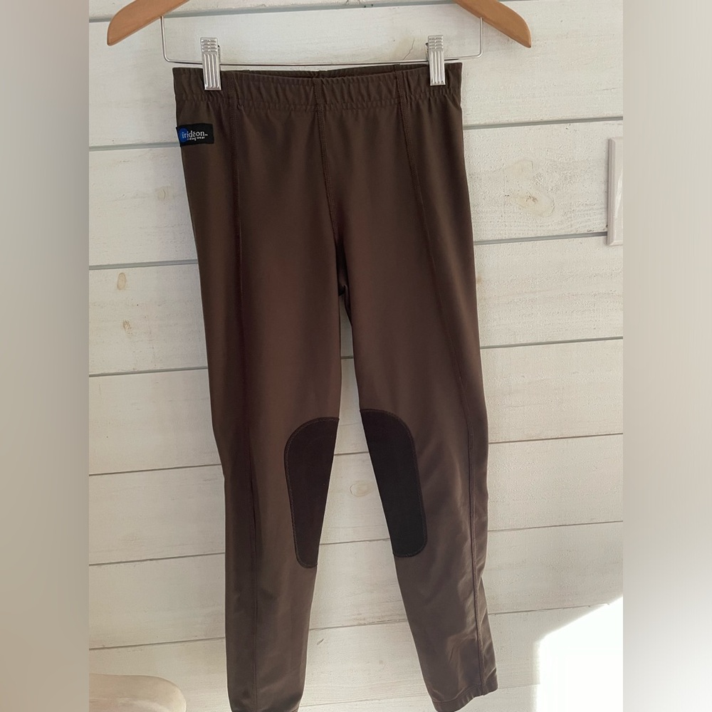 Irideon riding girls leggings  Brown Equestrian Riding Wear size L